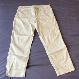 Pilcro and the Letterpress Anthropologie Pants Sea Foam Green Light Blue